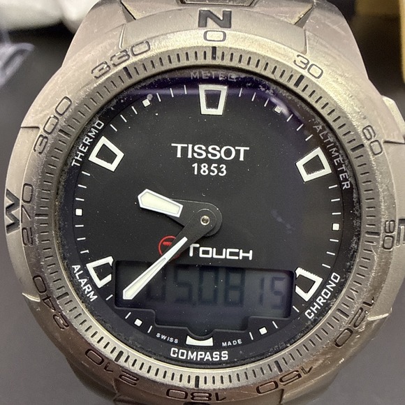 Tissot Other - Tissot T-Touch Titanium Mens Watch New Battery Running Great $3 Shipping